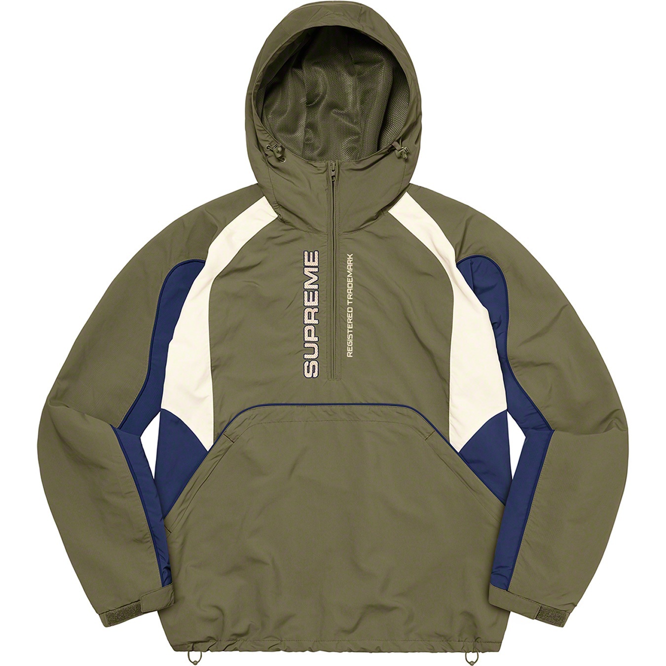Paneled Half Zip Pullover view 4